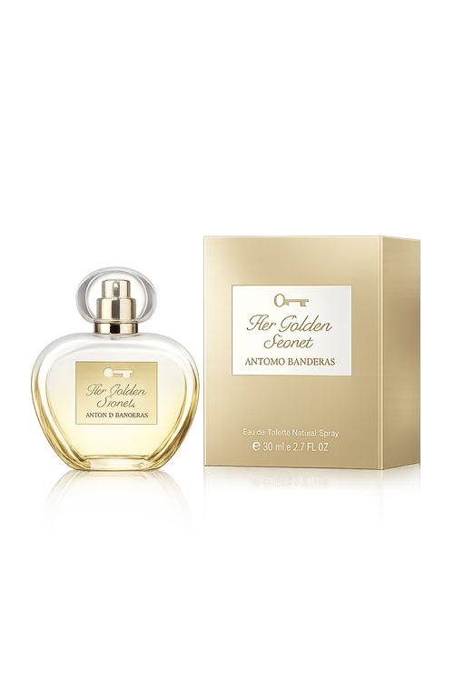 Antonio Banderas Her Golden Secret Eau de Toilette Vaporisateur 80ml