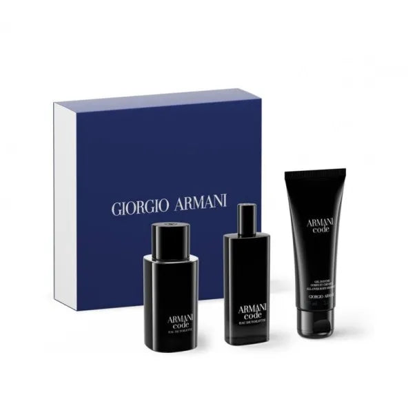 Giorgio Armani Code Homme Coffret Cadeau (125ml EDT + Vaporisateur de Voyage)